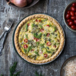 Easy Vegan Quiche 2 Ways