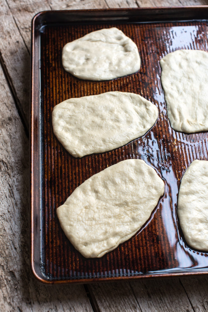 fresh flatbread dough 