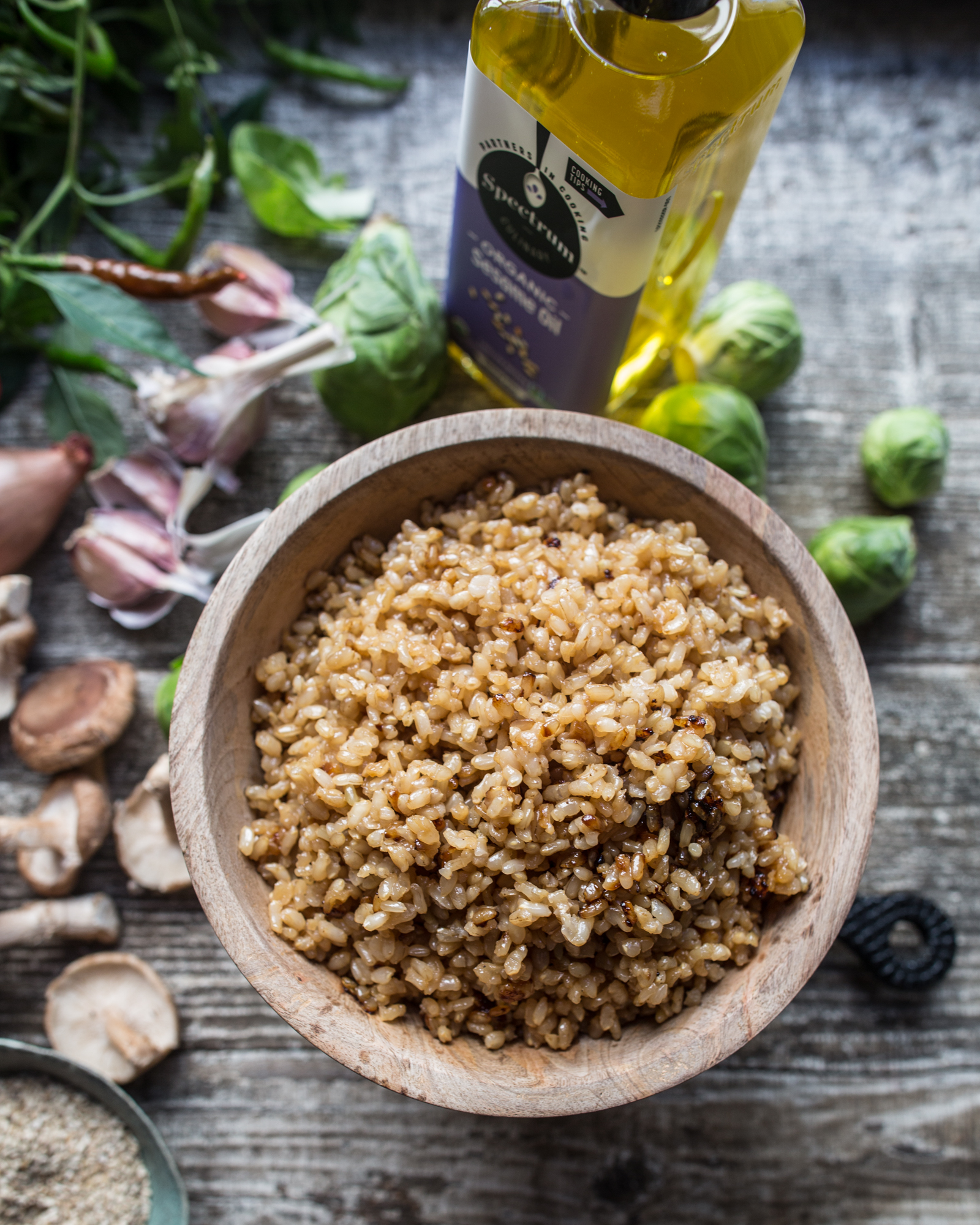Sesame Shiitake Rice Mississippi Vegan