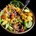 Rainbow Taco Salad
