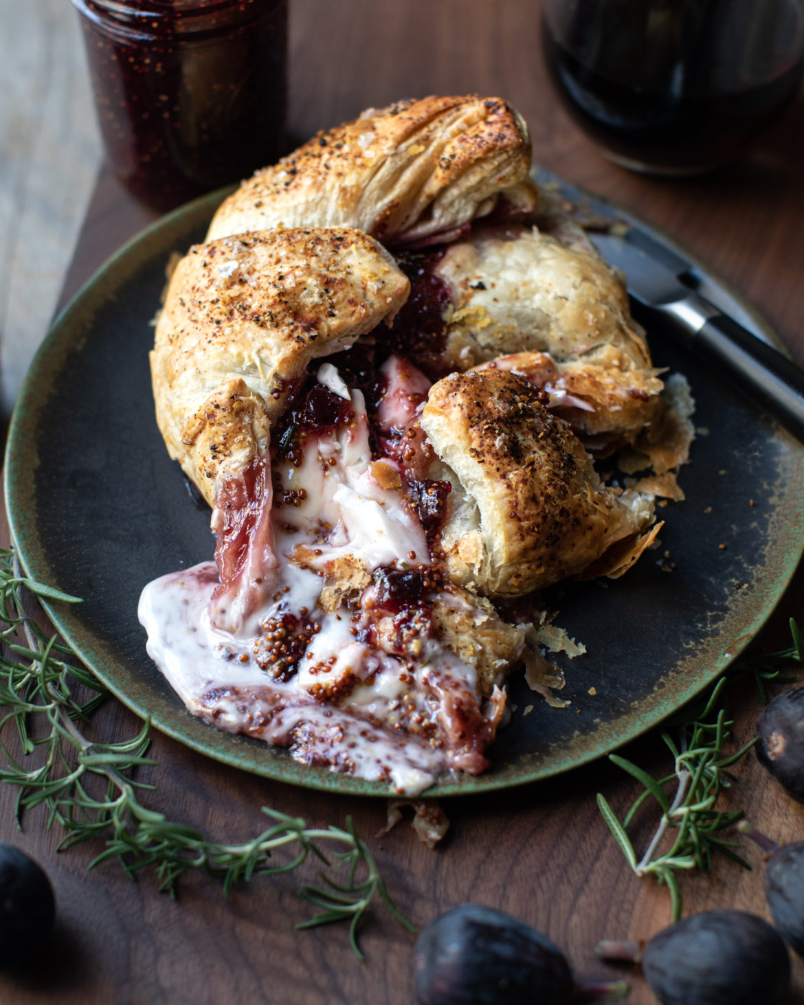 Fig Rosemary & Red Wine Jam Mississippi Vegan