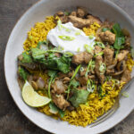 chicken and yellow rice