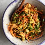 kimchi salad in a bowl